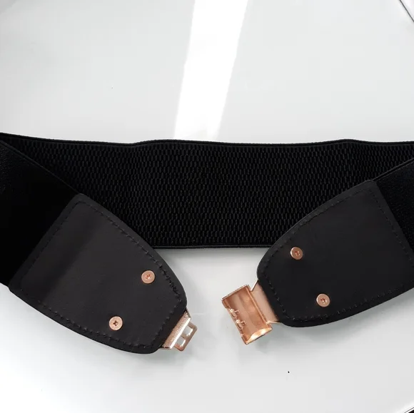 Rhinestone Bow Stretch Belt NWT - Picture 6 of 7